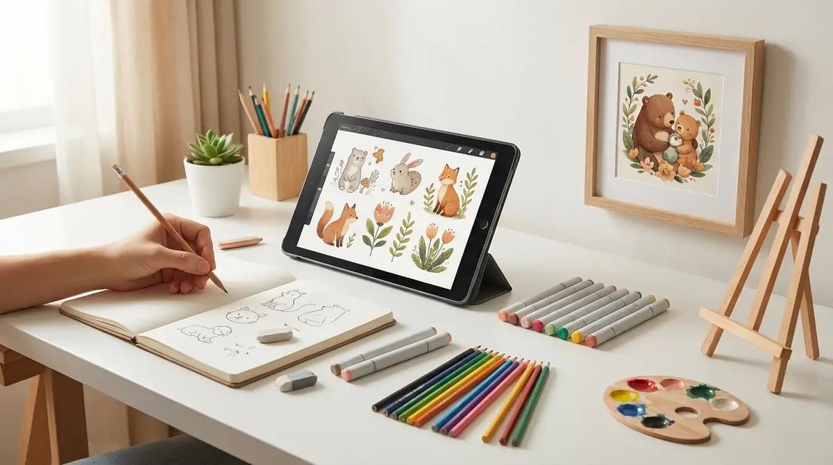 絵が苦手でも大丈夫！かわいいイラストに見える3つの法則