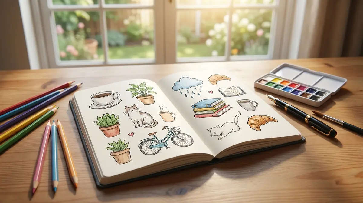 今日から真似できる！日記イラストの定番モチーフ20選