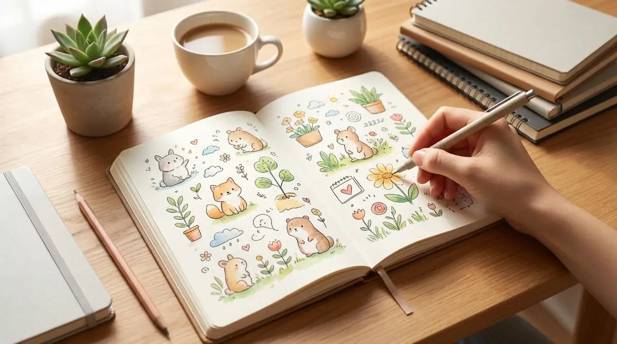 日記にかわいいイラストを描く3つのメリット