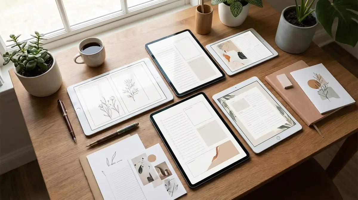 【無料ダウンロード】おしゃれな日記テンプレート一覧