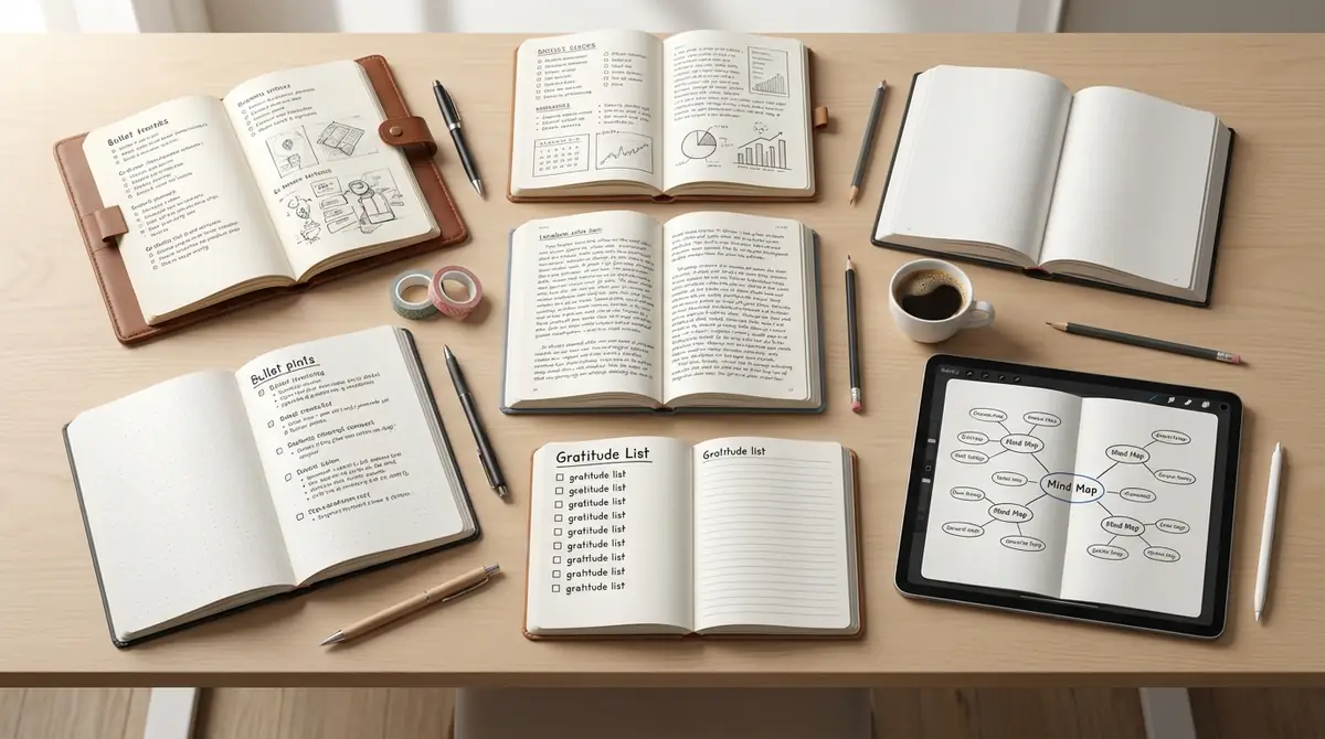 日記フォーマット7種類の特徴・書き方・記入例