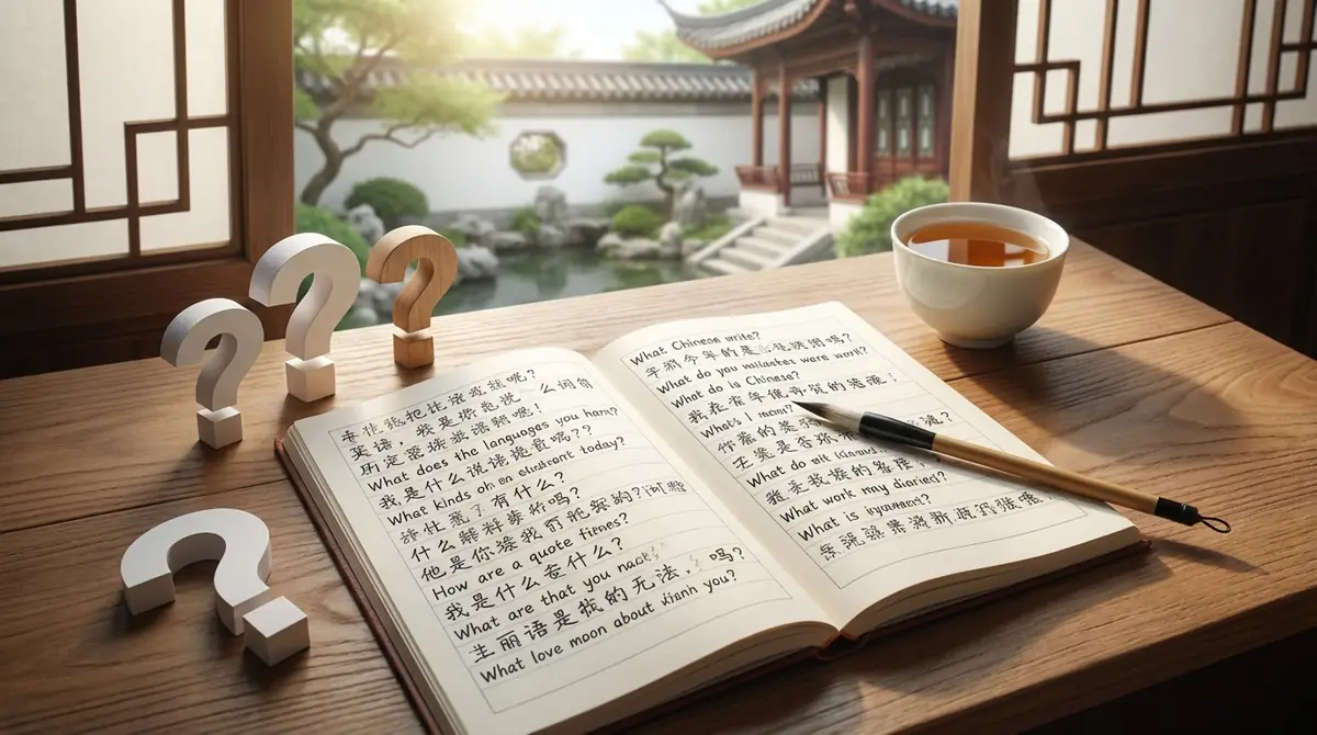 中国語日記に関するよくある質問