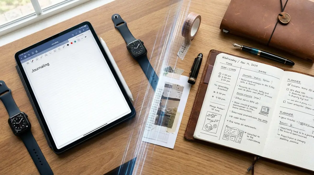 デジタル派・手書き派の日記フォーマット活用法
