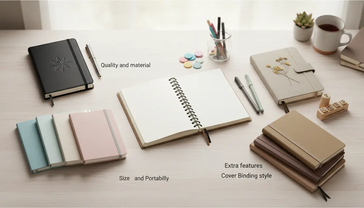 日付なし日記帳の選び方5つのポイント