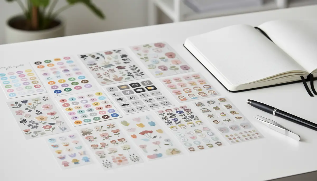 日記シールの基本｜種類と選び方のポイント