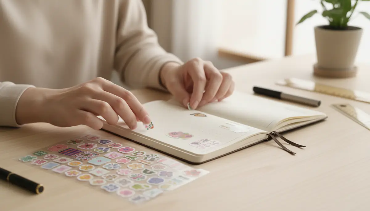 日記シールの貼り方｜5ステップで失敗しないコツ