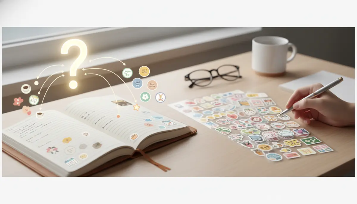 よくある質問｜日記シールの疑問を解決