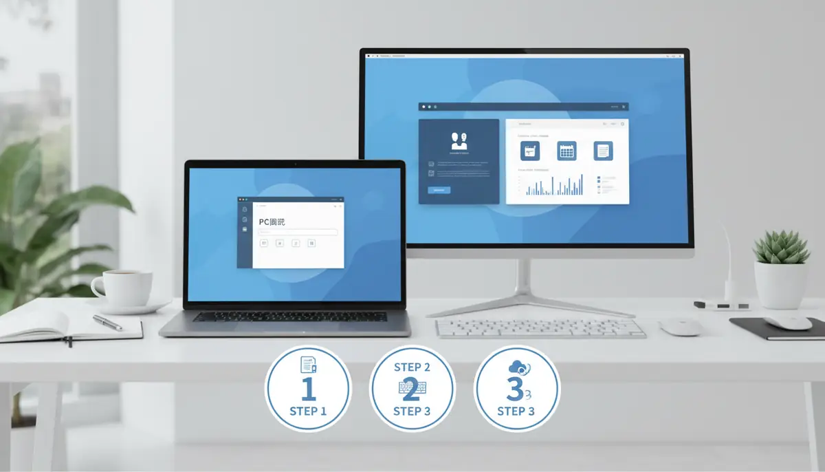 PC日記の始め方【画面付き3ステップ】