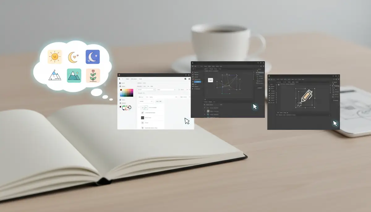 オリジナル日記アイコンの作り方｜Canva・Figma・Illustrator対応