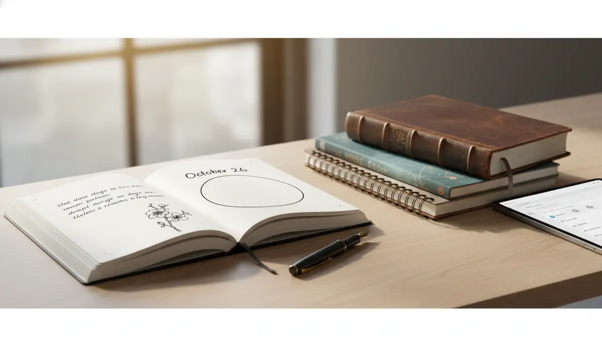 1日1ページ日記とは？特徴と他の日記との違い