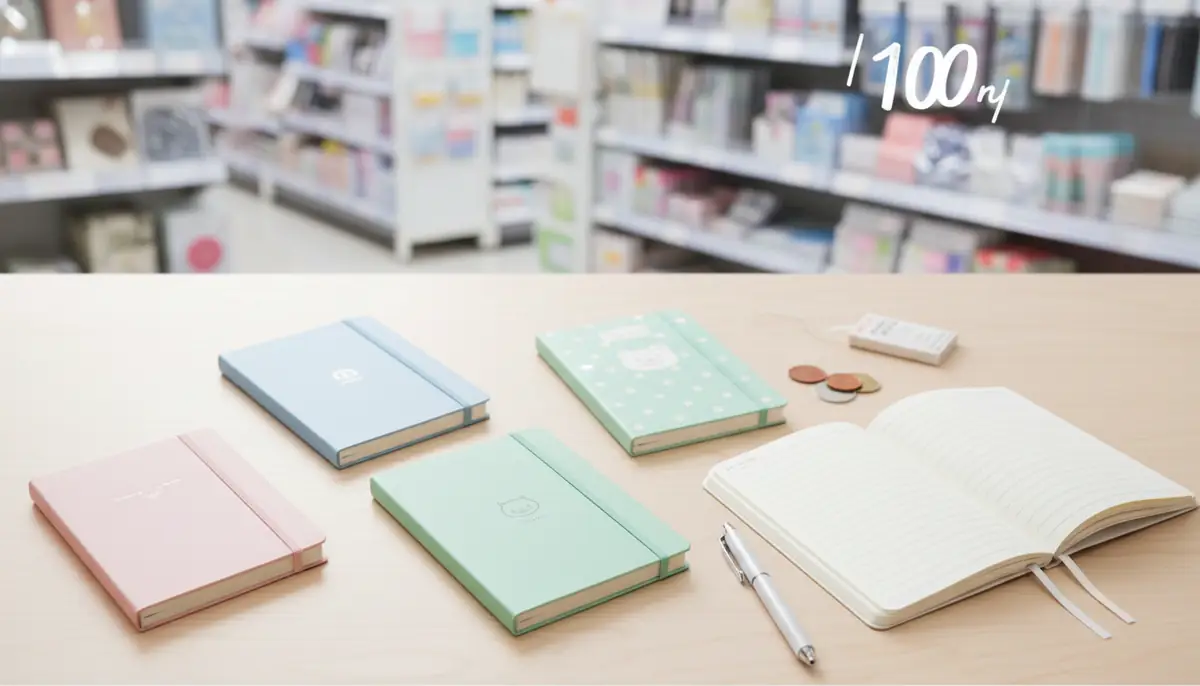 100均で日記帳は買える？価格・売り場・種類を即答