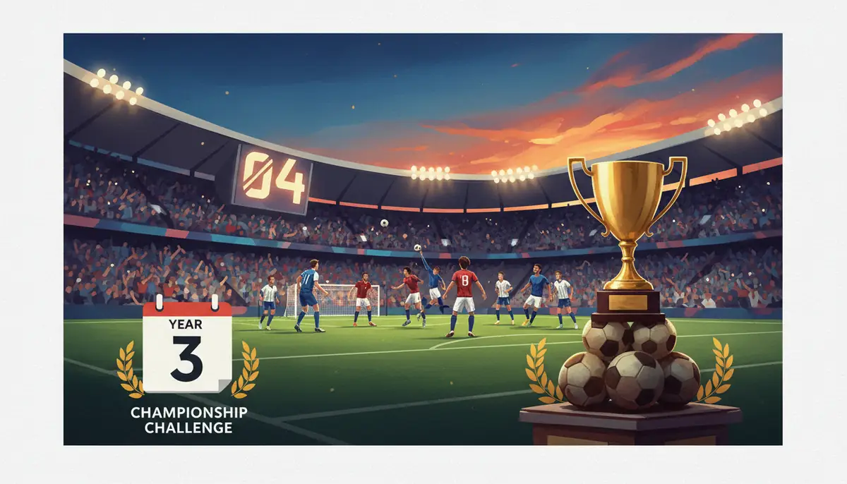 サカつく04プレイ日記【3年目】優勝争いへの挑戦